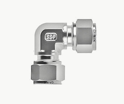 1/2'' Tube 316ss Union Elbow Fitting SSP Griplok  ISSG8UE