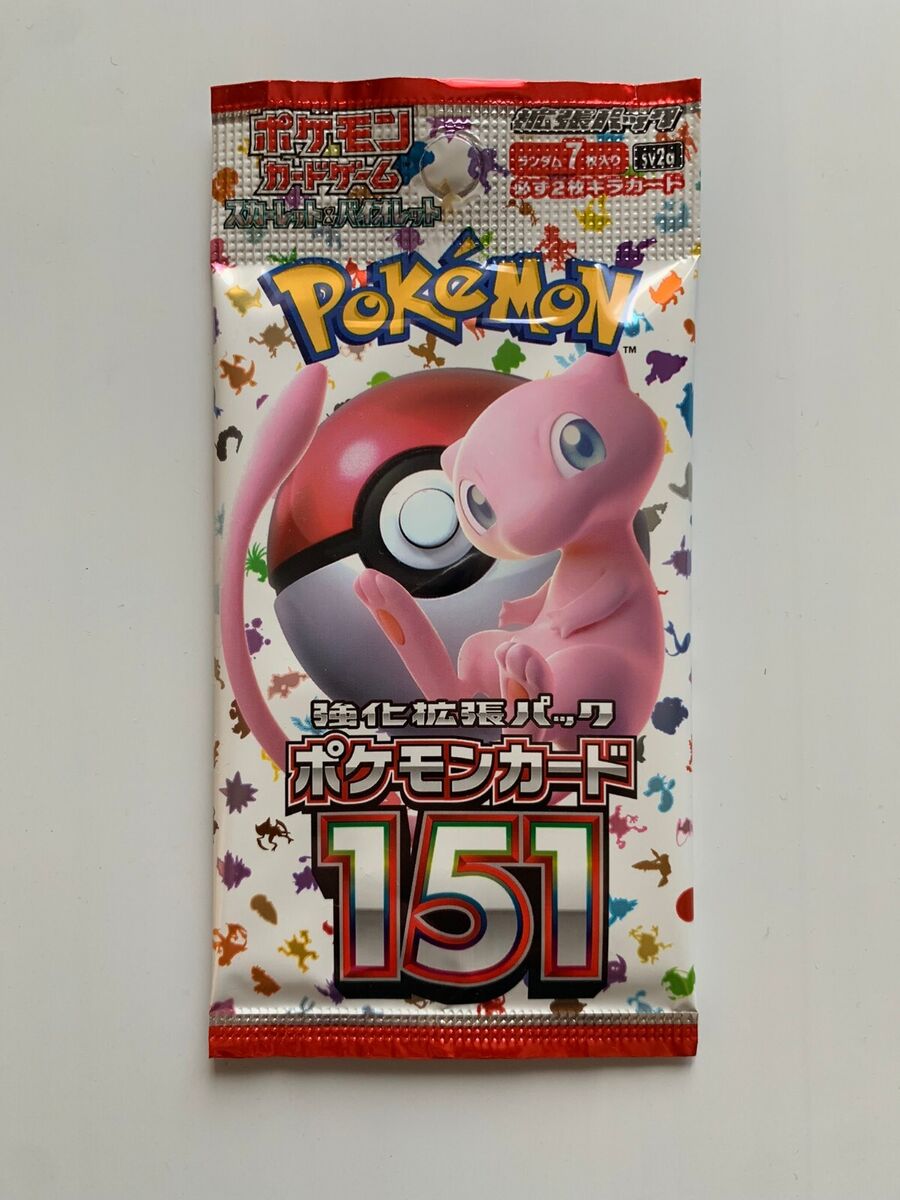 Pokemon Card Game Scarlet & Violet Enhanced Expansion Pack Pokemon Card  151 Box (Japanese)