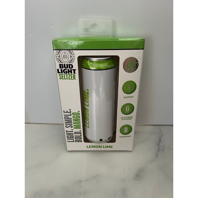 Néw sealed bud light seltzer Bluetooth speaker