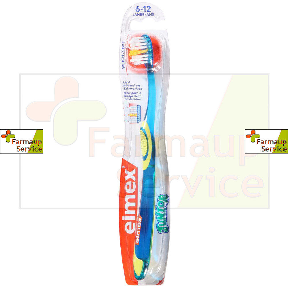 Elmex Spazzolino Bimbi Junior Morbido 6-12 Anni Setole Morbide Pulizia Profonda