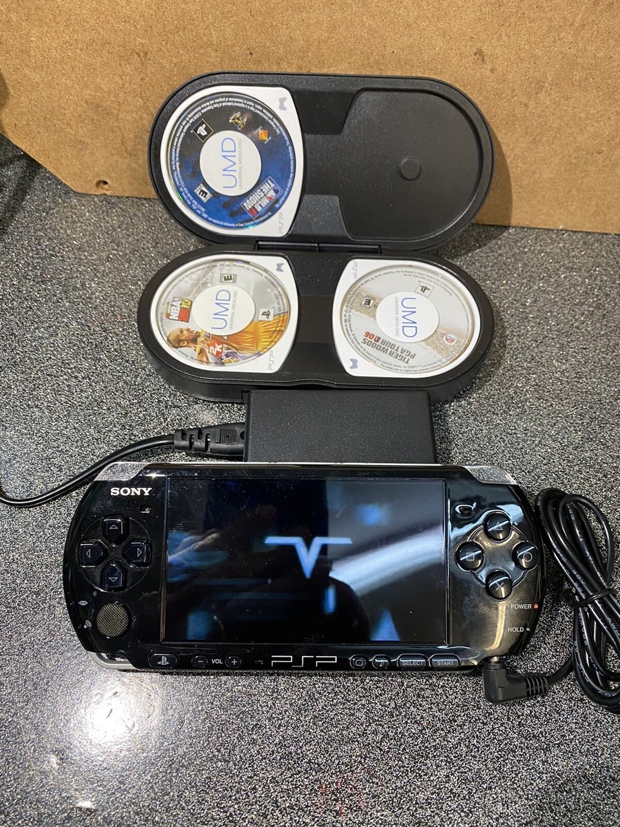 Nintendo Switch SONY PlayStationPortable PSPJ-30011 NTSC USA PSP 3001 Black- Sony Playstation Portable With 4