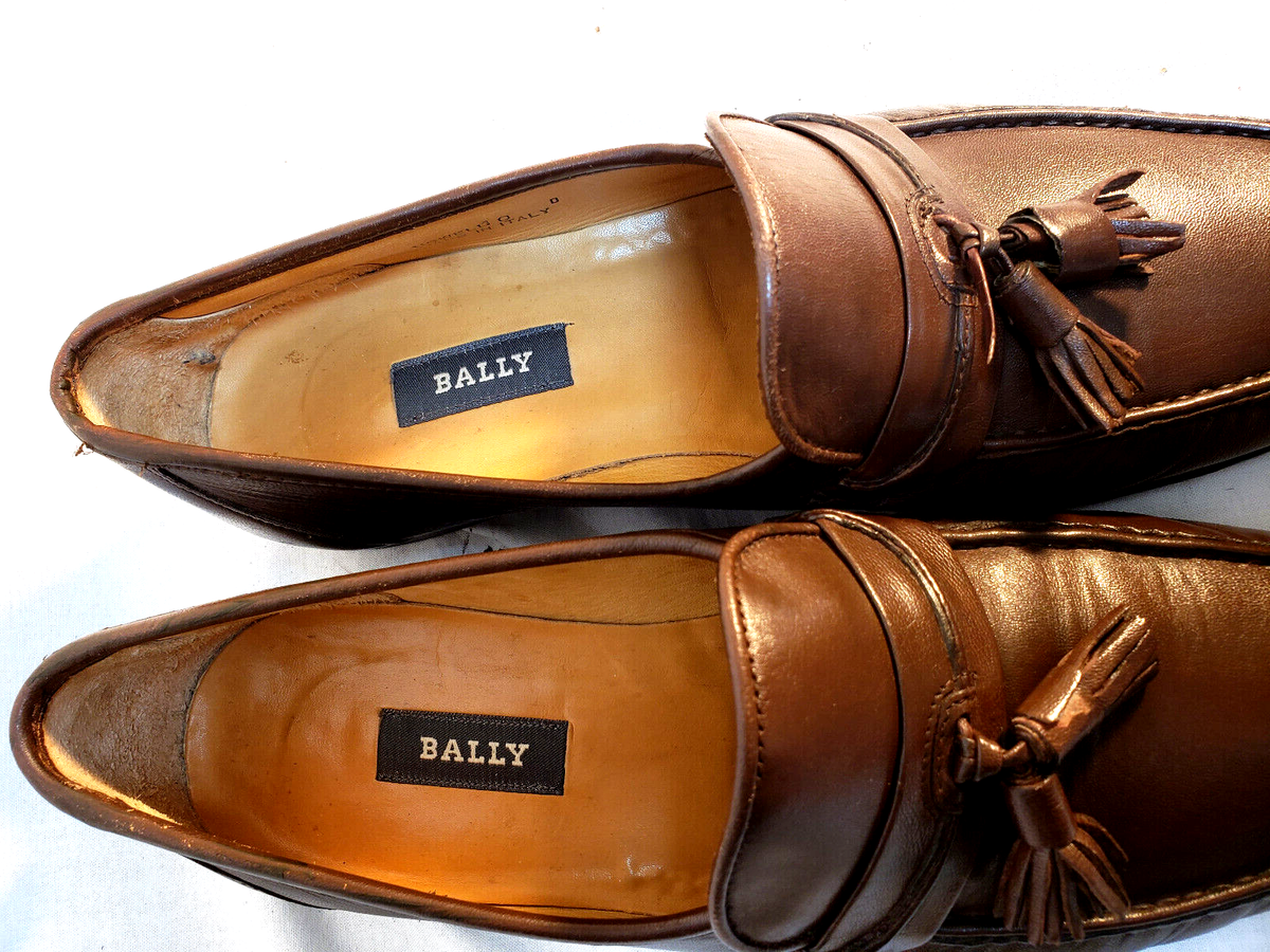 Bally Men\'s Brown Leather Loafers Bally Men main image 4
