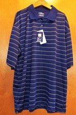 PGA Tour Golf moistuire wicking s/s polo shirt Sz XXL BluePrint NWTS