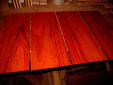 1/8", 1/4", 3/8, 1/2 PREMIUM EXOTIC PADAUK THIN DIMENSIONAL LUMBER WOOD PACKAGES