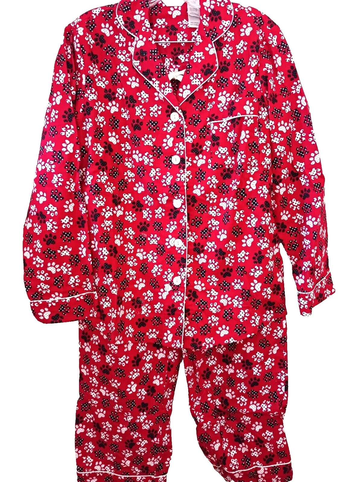 Estampado Animal Adonna Algodón Pijamas y batas para Mujeres