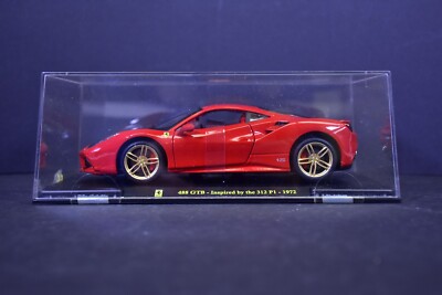 Ferrari 488 GTB ミニカー 312 P - 1972 FERRARI - 488 GTB INSPIRED BY THE 312 P1 1972 1/24 - RED