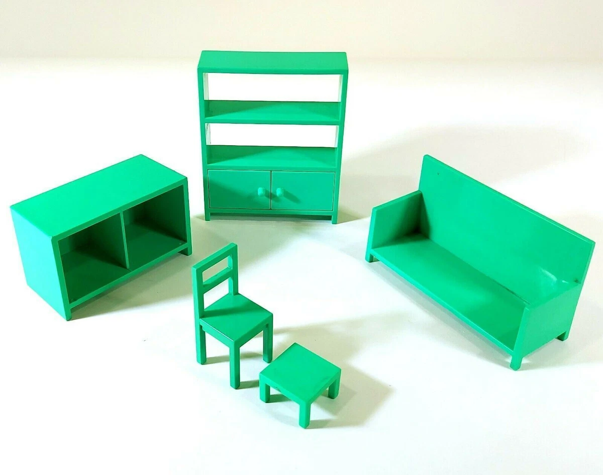 Ikea Lillabo Doll House Furniture Green Living Room O697 eBay