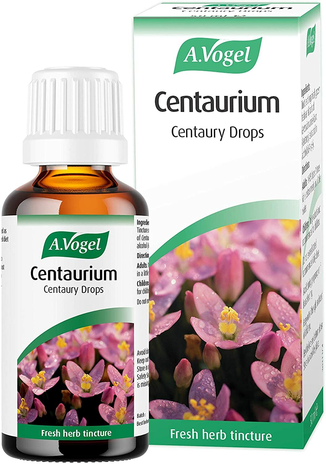 A Vogel Centaurium Centaury Oral Drops 50ml