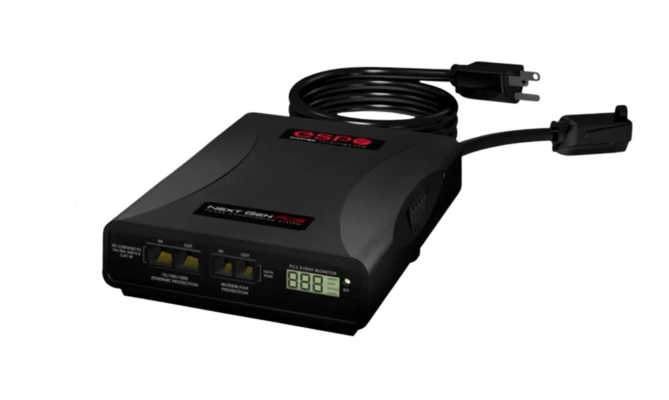 SURGEX ESP Next Gen ESP XG-PCS-15D Surge protector 120v 15a, networked - Image 2 of 3