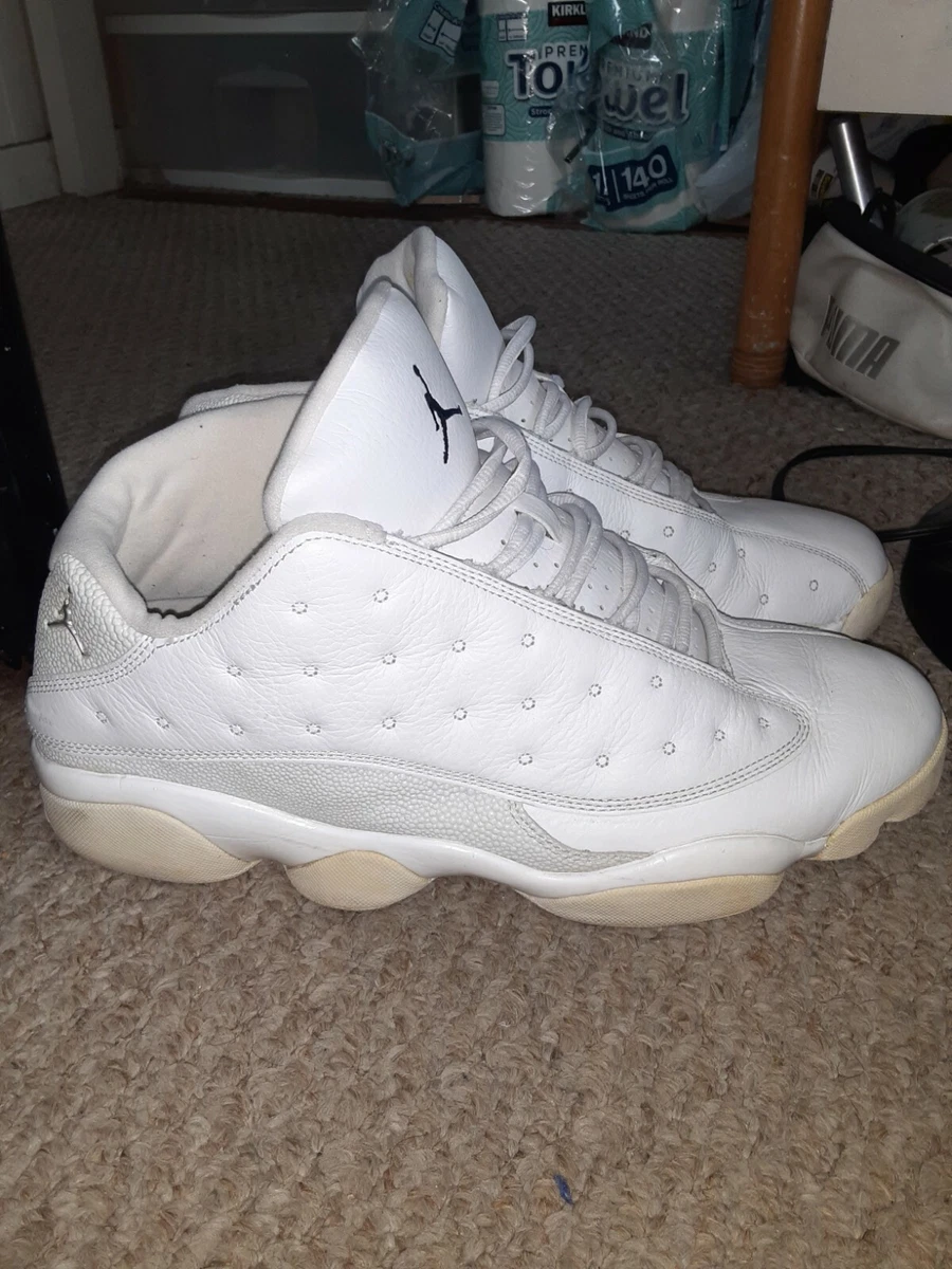 Buy Air Jordan 13 Retro Low 'All White' - 310810 103