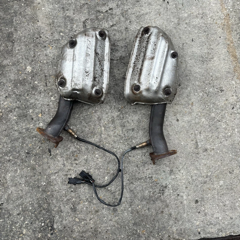 Nissan 350z 2005 3,5 L colector de escape izquierdo y derecho VQ35DE Foto 2 de 3