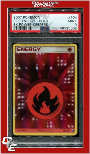 Fire Energy graded PSA 9 for sale on eBay