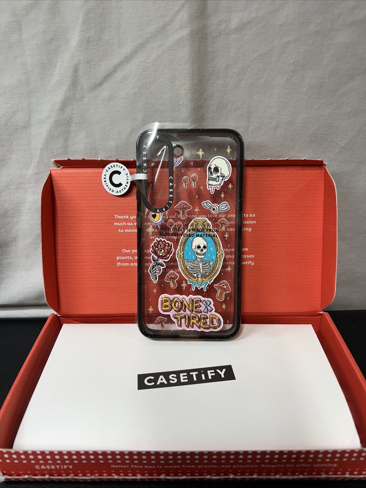 Samsung Galaxy S23 Impact Case - Bone Tired Design by Casetify-image