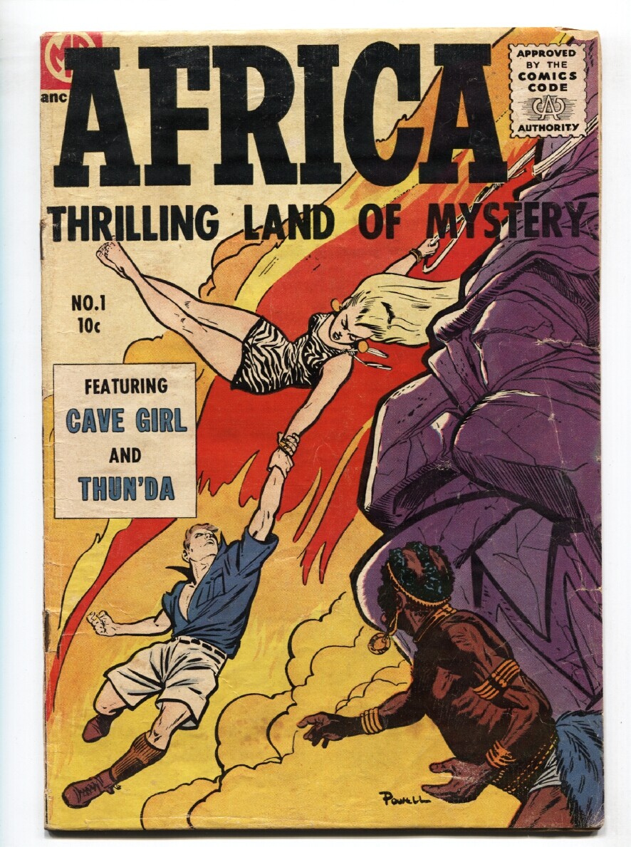 Africa #1 1955 - ME -VG - Comic Book | eBay
