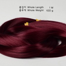 Dollmore 100 gram hair of BJD Heat Resistant Hair 110-A : 100g