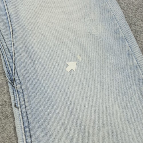 Humor Santiago Jeans Hommes W31 L32 Entrejambe Bas Bleu Clair Arc Jambe 3D Tordu - Bild 12 von 12