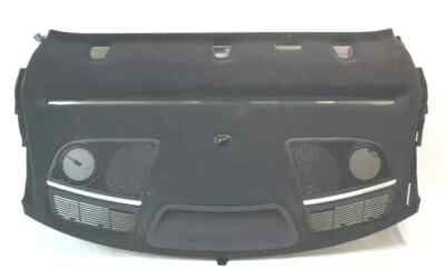 12-14 Jaguar XJ X351 Portfolio Rear Parcel Shelf Trim Cover Panel w/ Grilles OEM