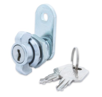 Lot of 100 Miniature T-Handle Cam Lock Item# 3716 Chrome screw ended 3716