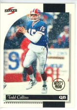 1996 Pinnacle Score Artist's Proof #191 Todd Collins Bills