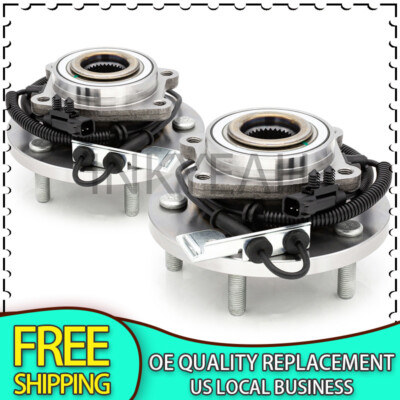Pair Front Wheel Hub & Bearing For 2008-2016 Dodge Grand Caravan Town & Country