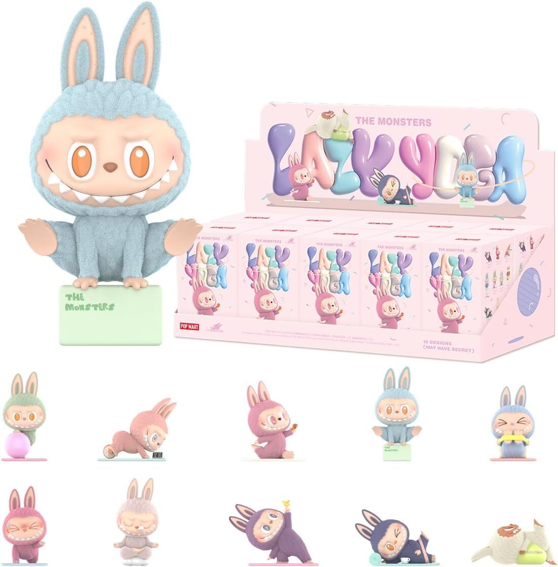 【超レア】labubu lazy yogaシリーズ secret シークレット 超レア】labubu lazy yogaシリーズ secret シークレット Pop