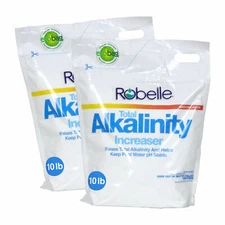 Robelle Total Alkalinity Increaser Swimming Pool Balance Chemical - 20 Lbs.