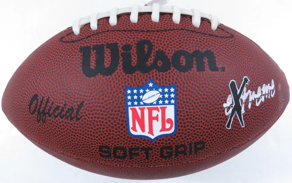 Mario Williams Houston Texans Autographed Signed Wilson NFL Football Foto 2 de 3