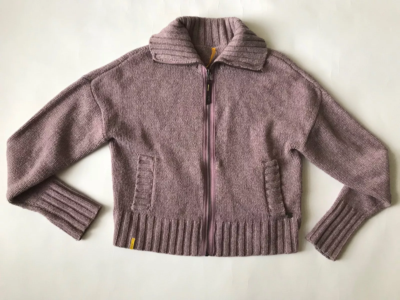 lole zip front cardigan sweater