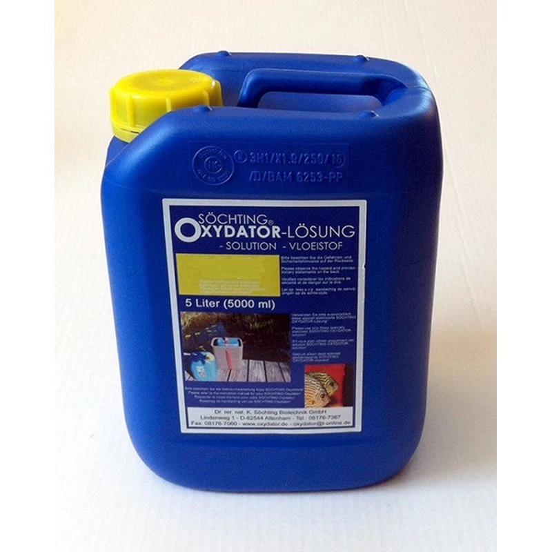 Söchting Lösung 12% für Oxydator Sauerstoffversorgung 5 Liter Gartenteich Teich - Bild 1 von 1
