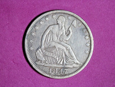 1847-O Seated Liberty Half Dol. #P18193