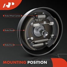 Par De Cilindros De Rueda Trasera LR RR Compatible Con Camioneta Ford Dodge