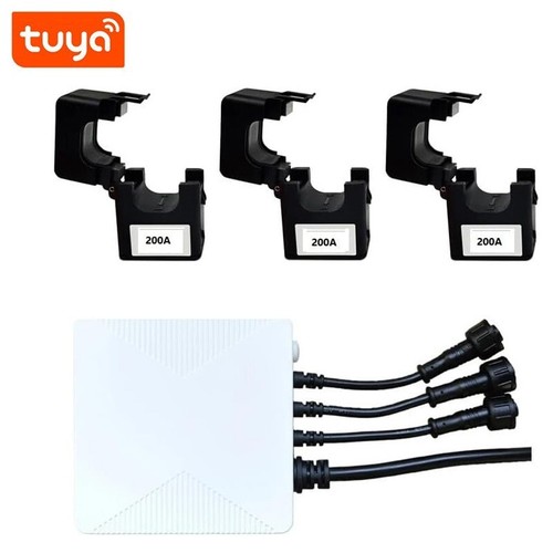 Tuya Smart WiFi Three-Phase Bidirectional Energy Meter and Current Clamps - Afbeelding 4 van 54