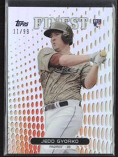 2013 Finest #96 Jedd Gyorko Orange Refractor Rookie /99