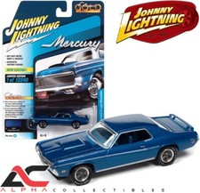 Johnny Lightning Jlsp246a 164 1969 Mercury Cougar Eliminator Bright Blue