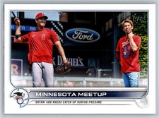 2022 Topps Series 1 Shohei Ohtani Kenta Maeda Minnesota Meetup #122
