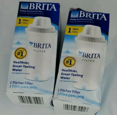 BRITA Standard Pitcher Replacement Filter , Lot of 2