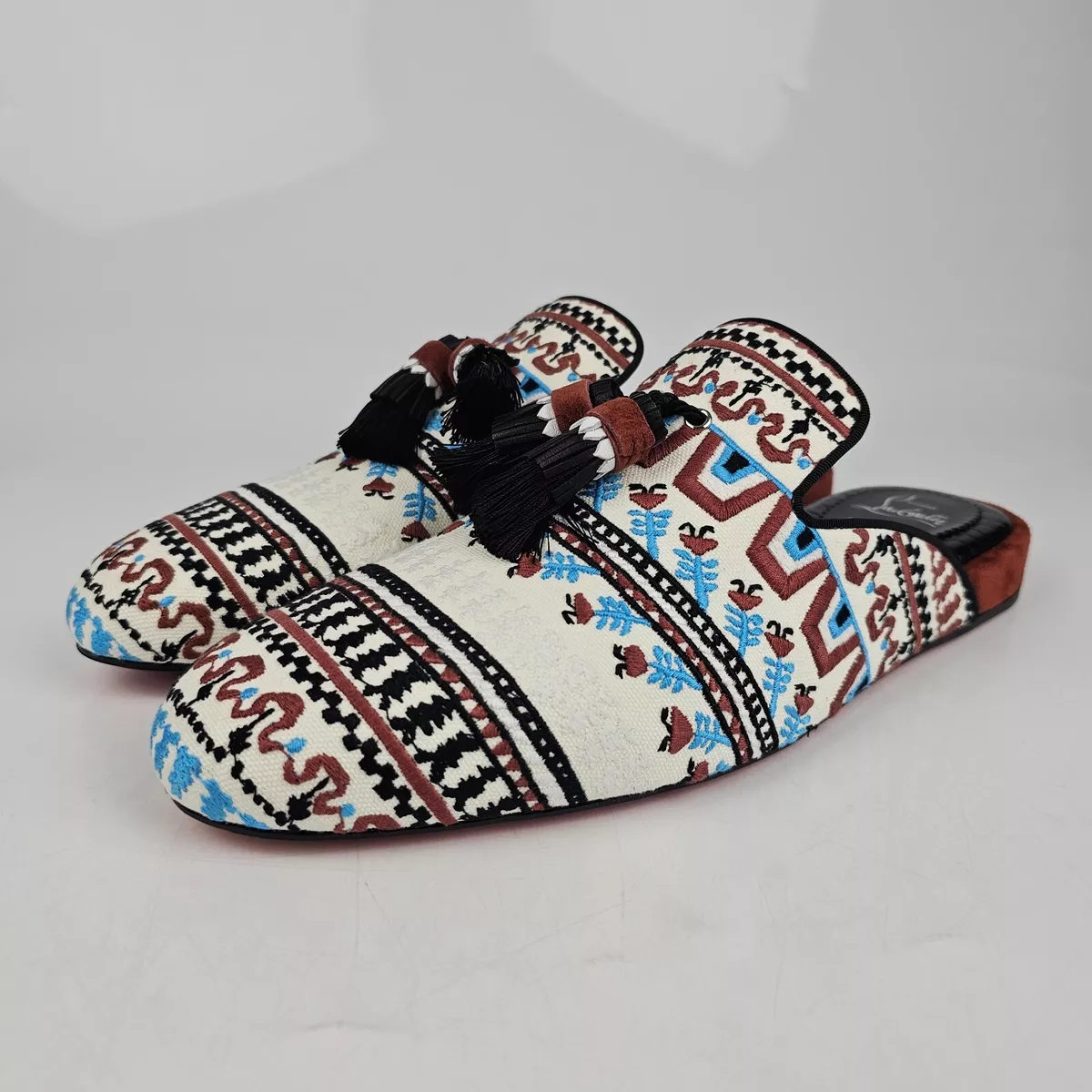 louboutin slippers mens