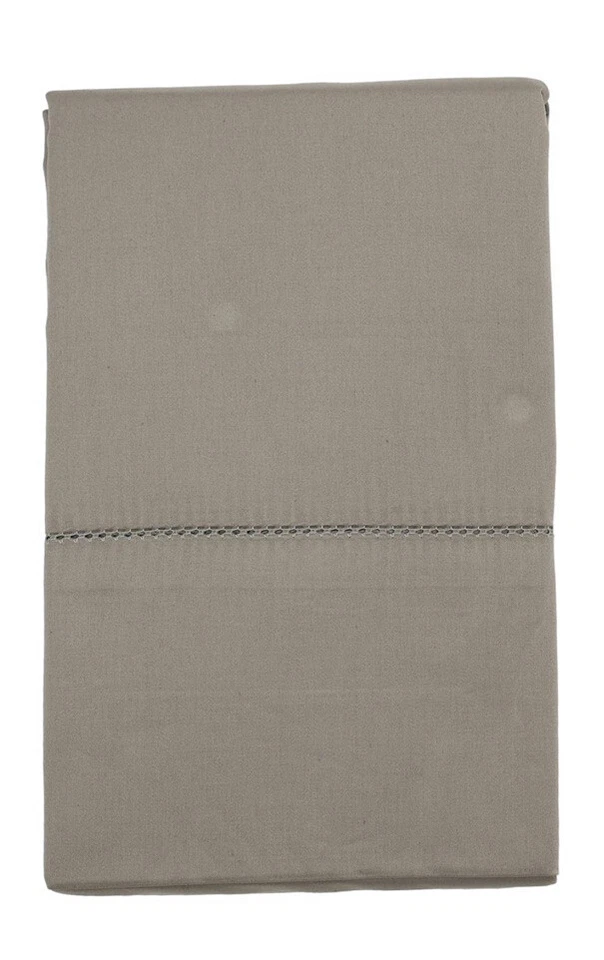 Fundas de almohada Hudson Park Collection 600 TC 100 % algodón plateado 2 KING L83308 Foto 2 de 2