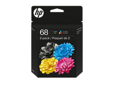 HP 68 2-Pack Black/Tri-color Original Ink Cartridge Combo, 6L6S2TN HP 68 2-Pack Black/Tri-color Original Ink Cartridge Combo, 6L6S2TN