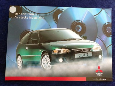 1999 Mitsubishi Colt Clou Brochure
