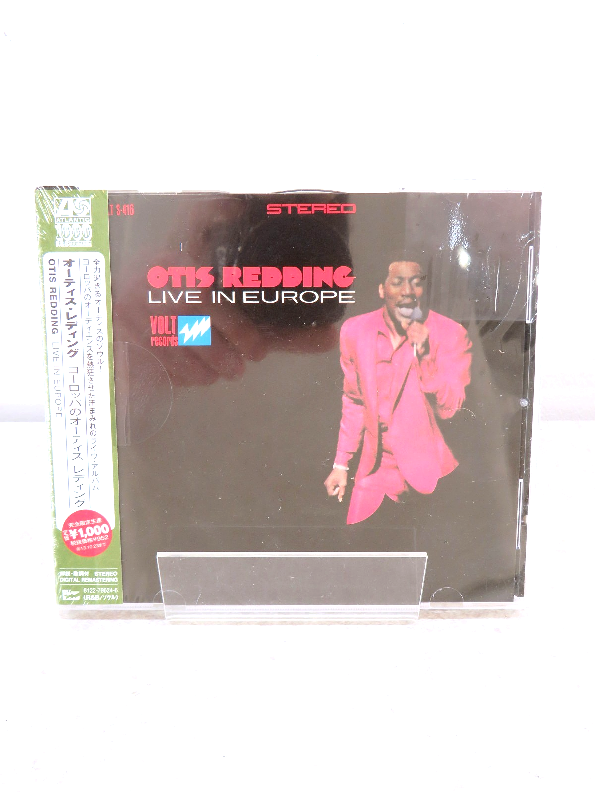 Rare Sealed Otis Redding Live In Europe Japan Import CD Remastered 2014