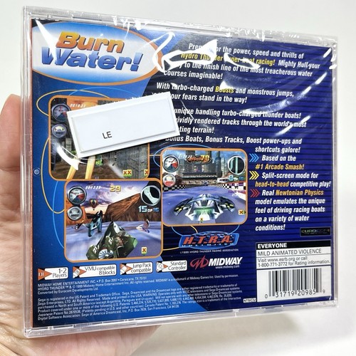 Sega Dreamcast HYDRO THUNDER Sega All Stars Variant - NEW SEALED - Picture 4 of 8