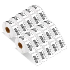 30336 Multipurpose Labels 1" x 2-1/8" Replace for DYMO Labelwriter 450 Duo 10PCS