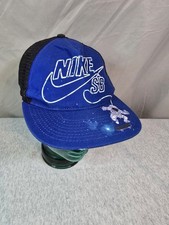 Nike SB Youth Blue Trucker Hat Man On The Moon Adjustable