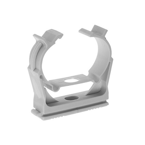 Clip Fissatubo 20mm Nylon - Fissaggio a Scatto Sicuro per Bricolage
