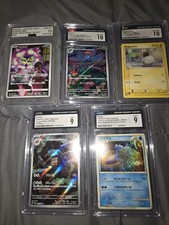 Pokemon TCG Graded Japanese Holo 5-Card Lot Spiritomb Gloom Magnemite