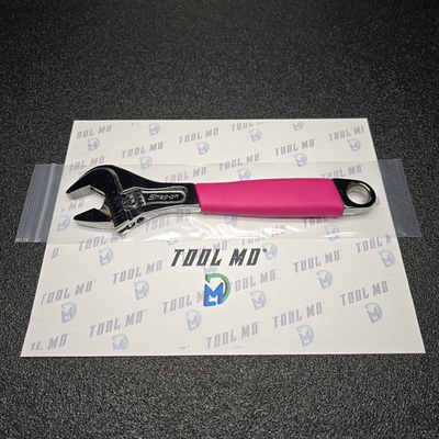 #ad Snap on Tools NEW ELECTRIC PINK 10quot; Flank Drive PLUS Adjustable Wrench FADH10CEP $199.95