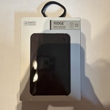 Ridge MagSafe Compatible Magnetic Portable Charger Power Bank Matte Black New
