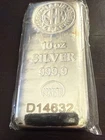 Nadir Metal Refineri 10 Oz Silver Bar Assayer NADIR