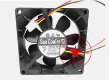 Sanyo 8025 9A0824S4D01 24V 0.1A 8CM ultra-quiet inverter cooling fan